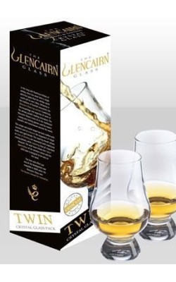 Bar/Cocktail – VERRE à WHISKY GLENCAIRN. Emballage Twin de 2 verres.